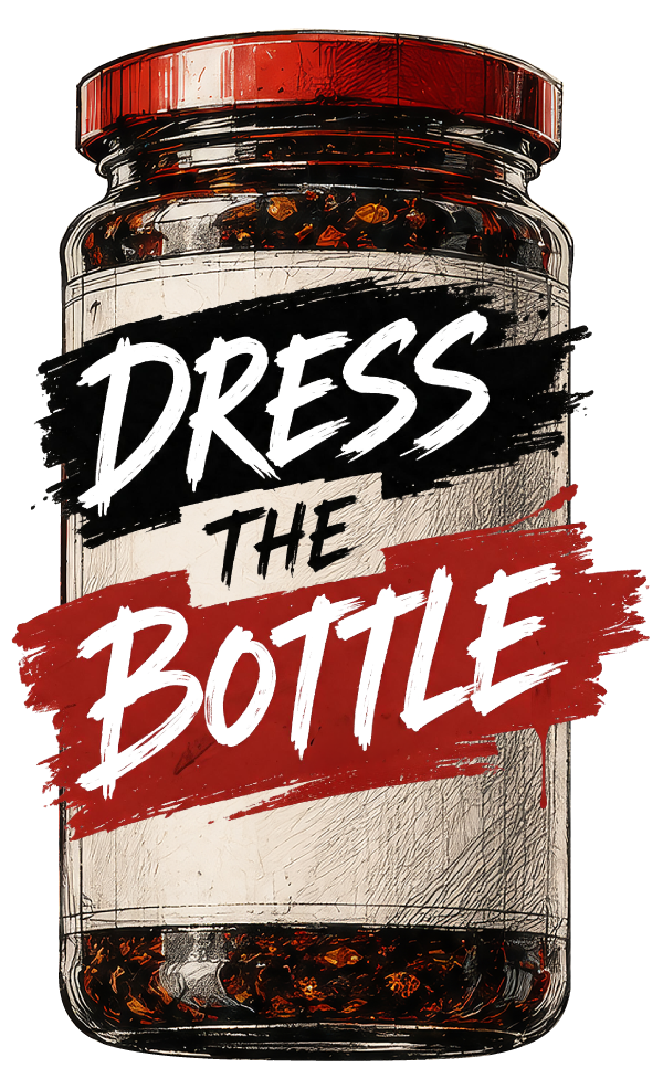 Chiu Chow Chill Oil dress the bottle
