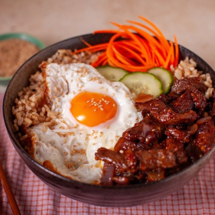 Korean Bulgogi Beef Bowl