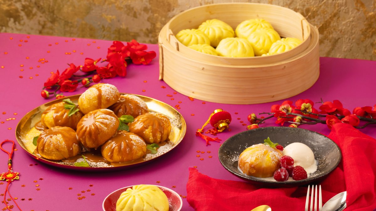 Creamy Custard Bao