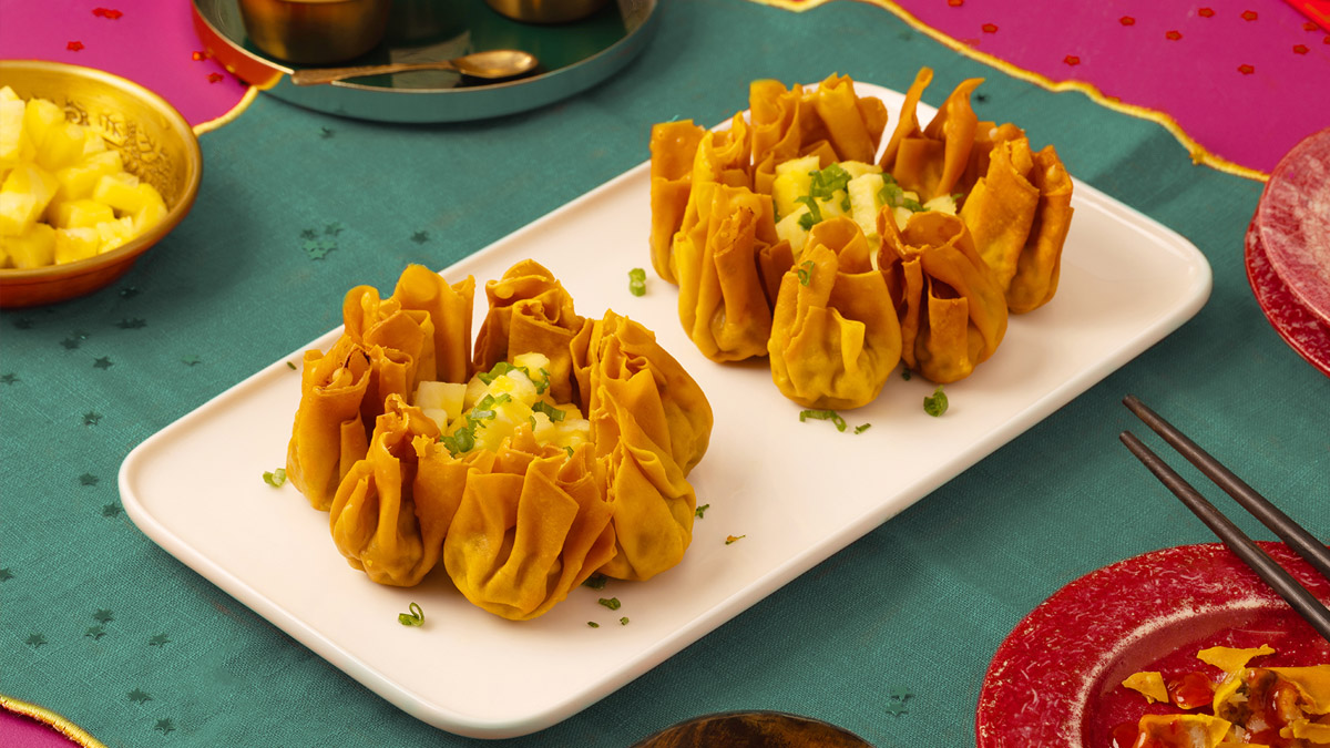 Golden Deep-Fried Wontons
