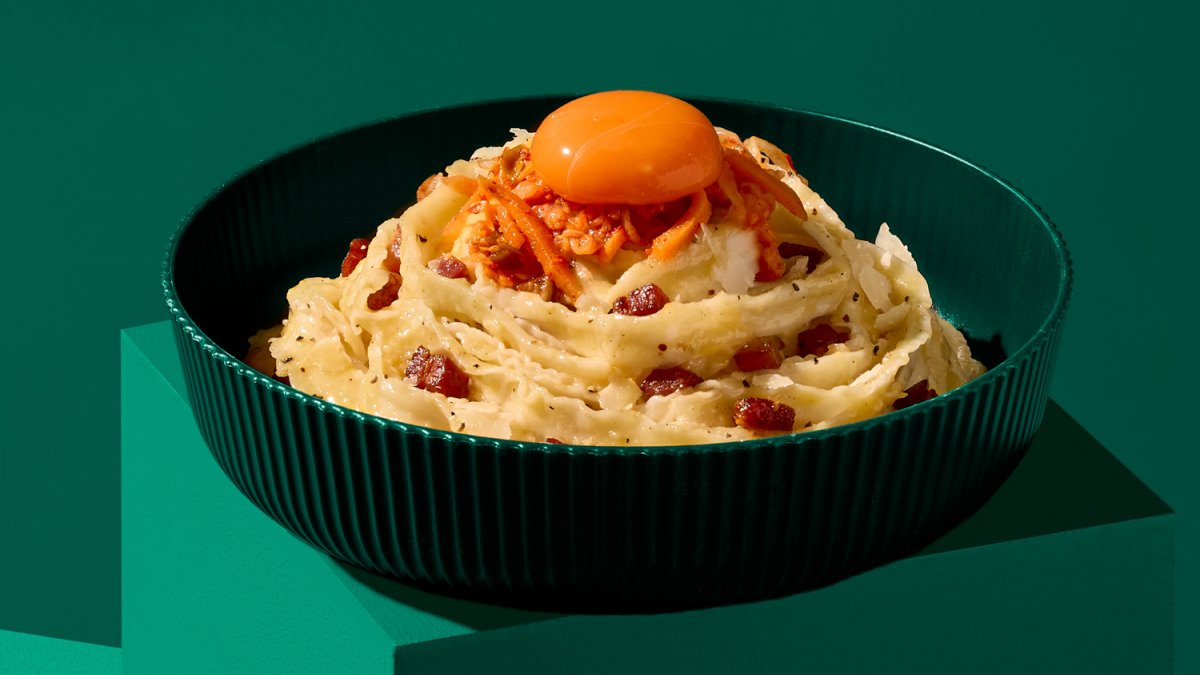 Knife-Cut Noodles Carbonara