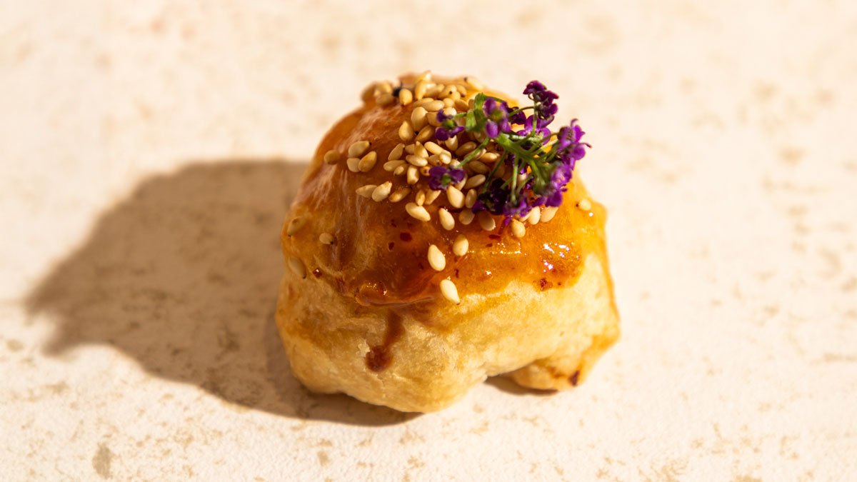 Golden Blossom Puffs