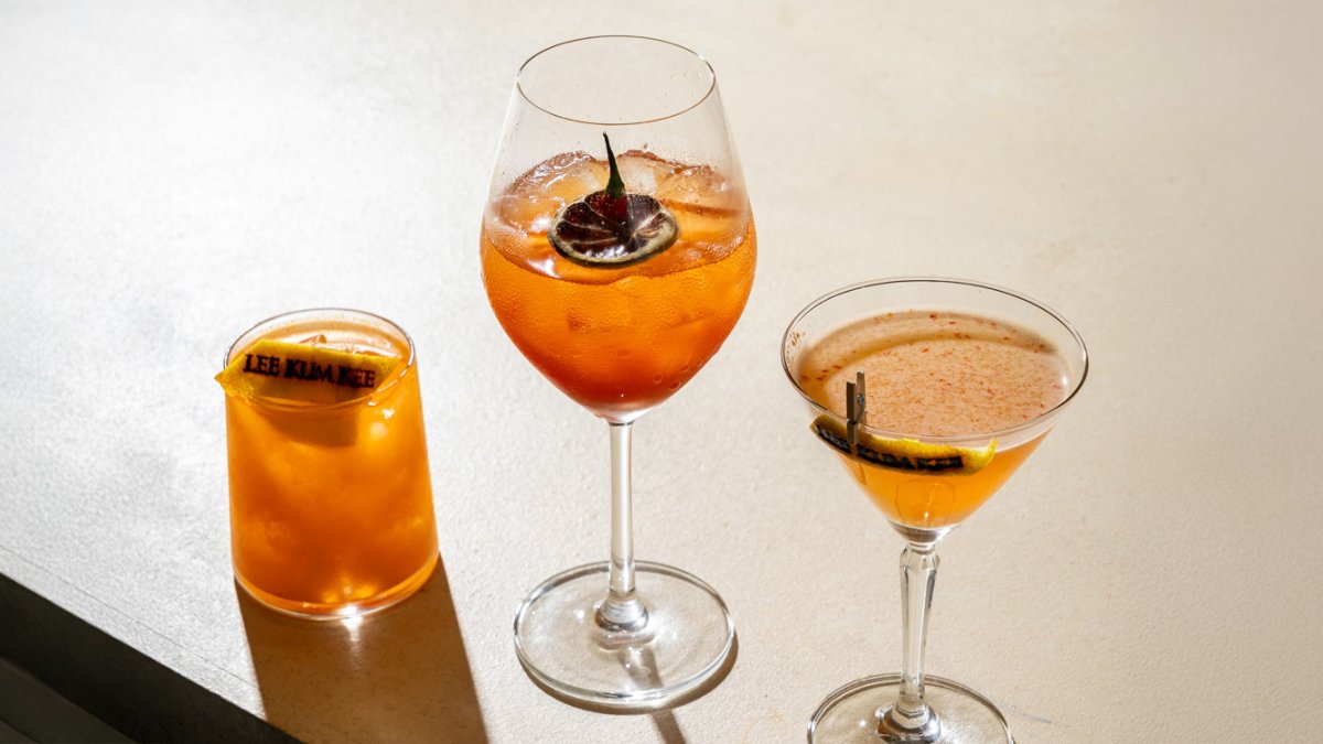 Emerald Ember Cocktail with Makrut Lime Leaf Chilli Sauce