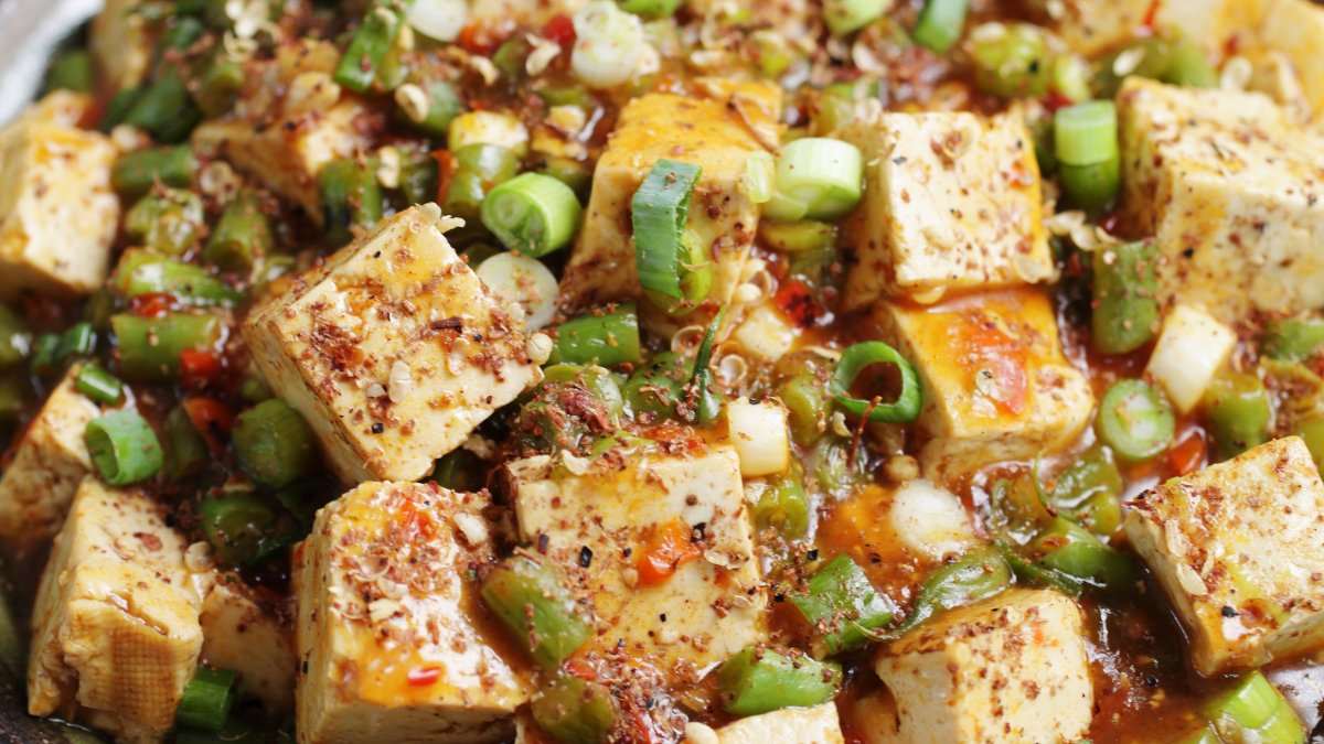 French Bean Mapo Tofu by Ching He Huang