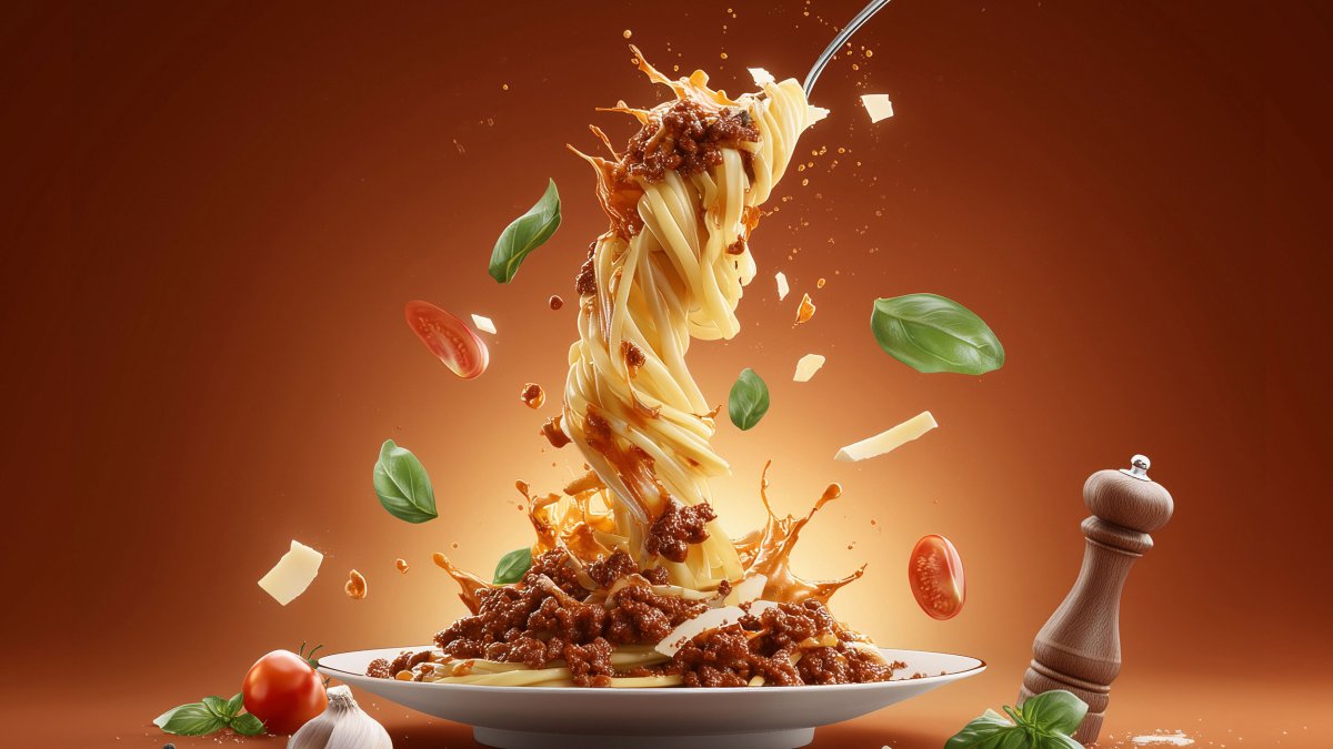 Spaghetti Bolognese with Oyster Sauce