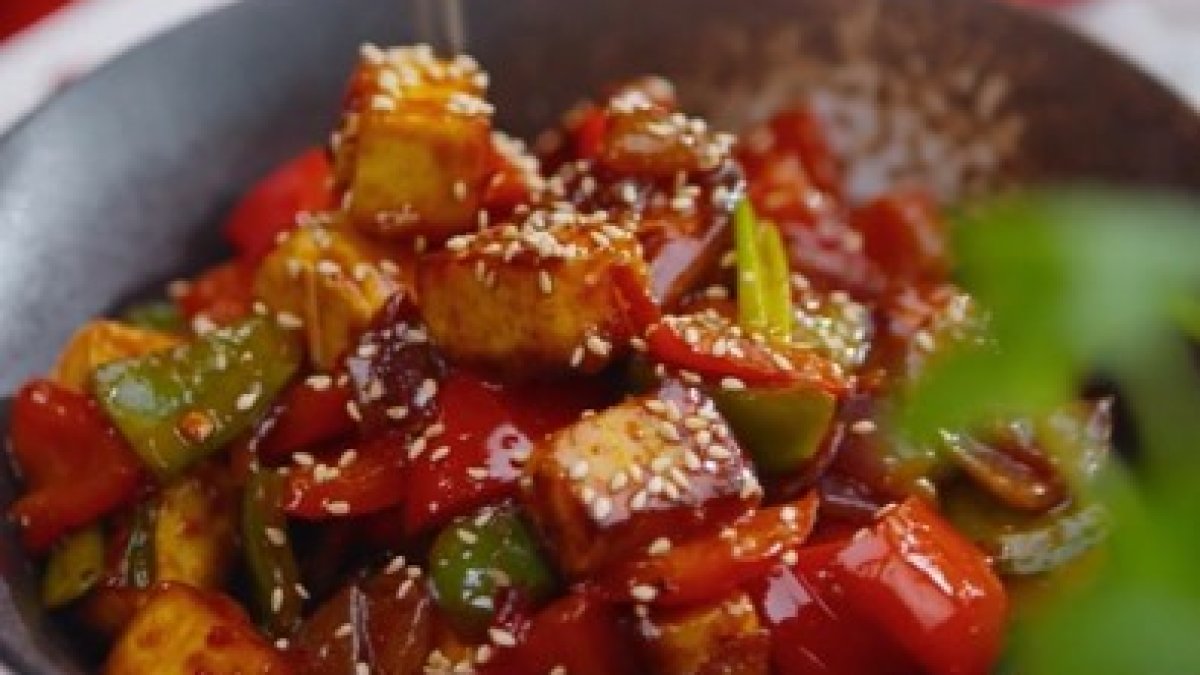 Pan-fry Hakka Paneer / Haloumi