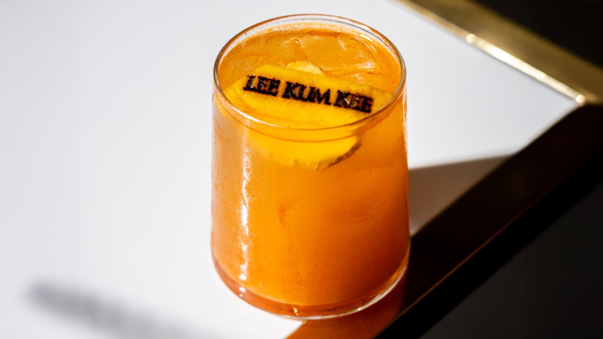 Silk and Smoke Cocktail with Sesame Chilli Sauce